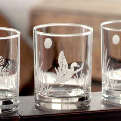 Duck Double Old Fashioned Glass (Set of 4)