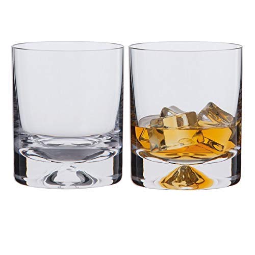 Dartington Crystal Dimple Old Fashioned Pair