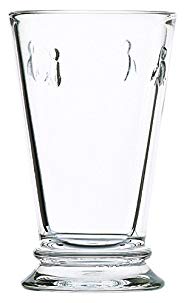 La Rochere Set Of 6, 14-ounce Napoleon Bee Double Old Fashioned Glasses