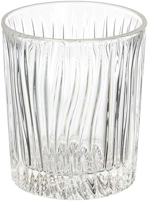 Fitz and Floyd 329054-4OF Augusta Old Fashion Glasses (Set of 4), Clear