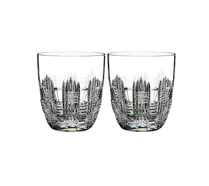 Waterford Essentially Dungarvan Set of 2 Double Old Fashioned Glasses