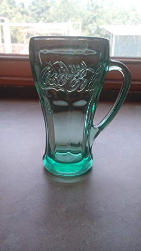 Green Coca-Cola Glass - 14.5 oz Genuine Mug by Libbey