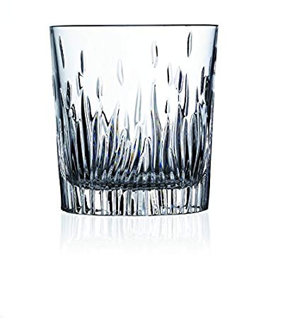 Lorren Home Trends 248480 RCR Fire Collection Crystal DOF Set, Clear