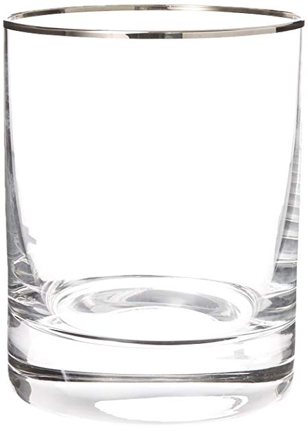 Lenox Timeless Platinum DOF Glass, Clear